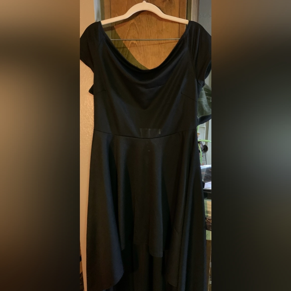 Beautiful Black High Low Dress - Picture 2 of 3